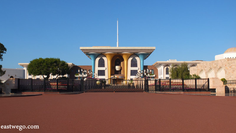 Palace of Sultan Qaboos bin Said in Muscat