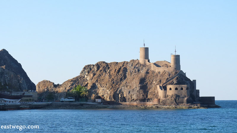 Mutrah Corniche in Muscat